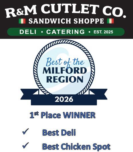 Best of Milford 2026 Winner